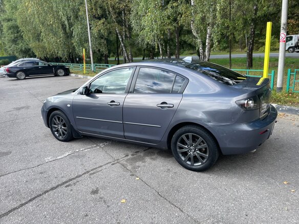 2007 Mazda 3 I (BK) Рестайлинг, серый, 550000 рублей - вид 5