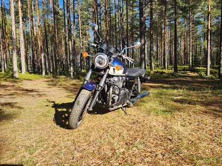 2009 Triumph Bonneville, синий, 699990 рублей, вид 1