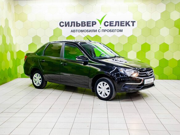 2023 Lada (ВАЗ) Granta Euro-2 I Рестайлинг, чёрный - вид 4