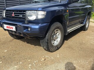1997 Mitsubishi Pajero II Рестайлинг, синий, 1100000 рублей, вид 1