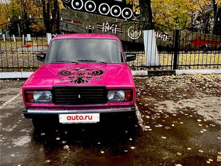 1999 Lada (ВАЗ) 2107, розовый, 145000 рублей, вид 3