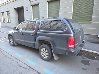 2012 Volkswagen Amarok Double Cab full-time I, чёрный, 1600000 рублей, вид 3