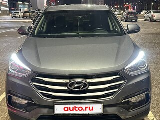 2017 Hyundai Santa Fe III Рестайлинг, серый, 2400000 рублей, вид 1