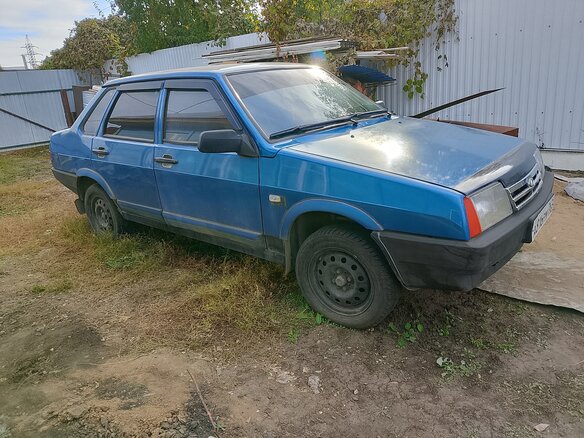 1997 Lada (ВАЗ) 21099, зелёный, 80000 рублей - вид 2