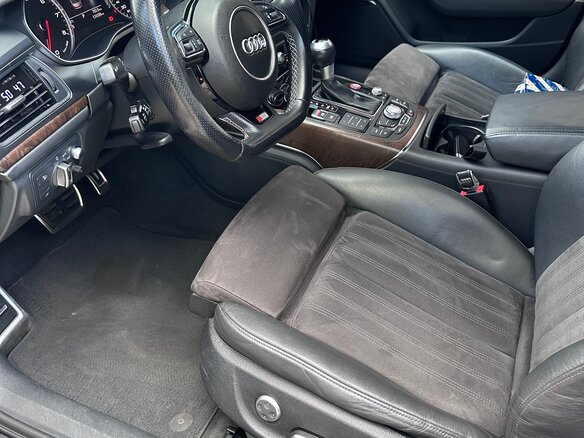 2013 Audi A6 IV (C7), чёрный, 2200000 рублей - вид 11