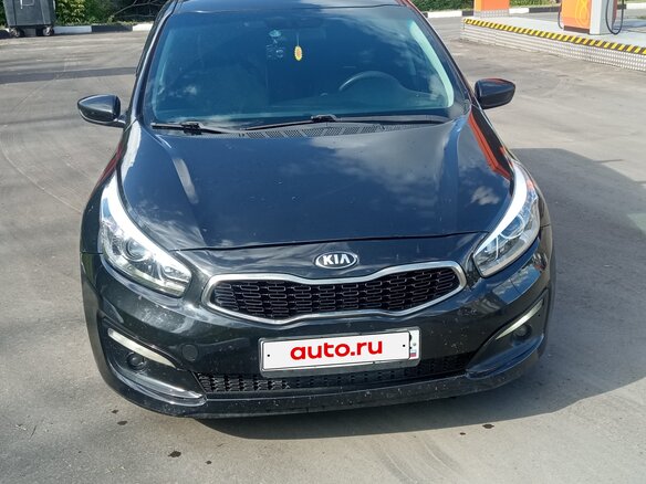 2015 Kia Ceed II Рестайлинг, чёрный, 1100000 рублей