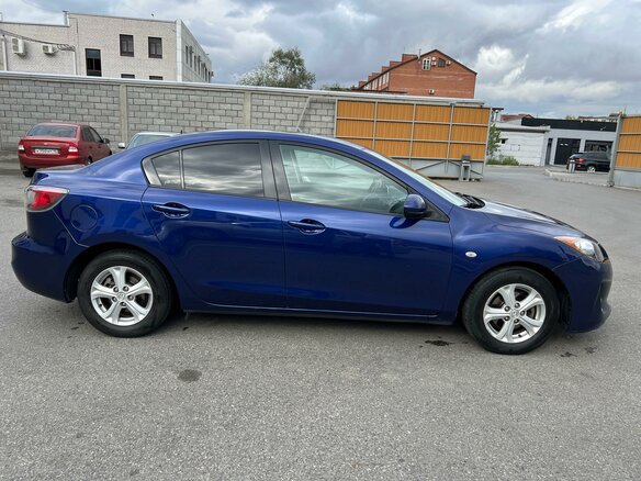 2012 Mazda 3 II (BL) Рестайлинг, синий, 900000 рублей - вид 7