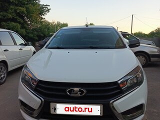 2021 Lada (ВАЗ) Vesta I, белый, 900000 рублей, вид 1