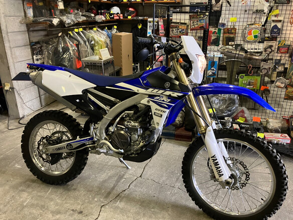 2015 Yamaha WR250F, синий, 545000 рублей