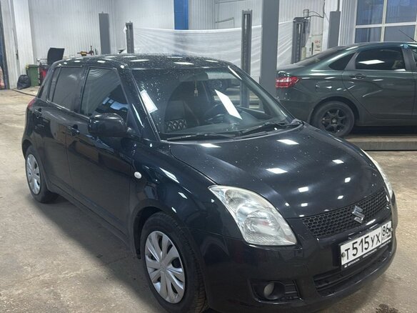 2008 Suzuki Swift AMT III, чёрный - вид 2
