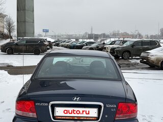 2006 Hyundai Sonata ТагАЗ IV (EF) Рестайлинг, синий, 670000 рублей, вид 5