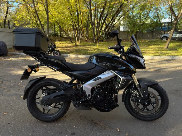 2026 Bajaj Pulsar NS400Z, чёрный, 419000 рублей - вид 13