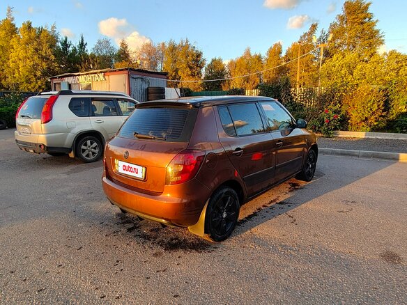 2007 Skoda Fabia II, красный, 510000 рублей - вид 2