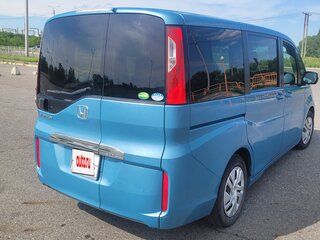 2019 Honda Stepwgn V Рестайлинг, голубой, 1750000 рублей, вид 4