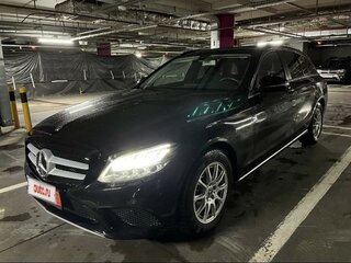 2019 Mercedes-Benz C-Класс 200 d IV (W205) Рестайлинг, чёрный, 1750000 рублей, вид 3