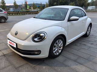 2014 Volkswagen Beetle II (A5), белый, 1680000 рублей, вид 1