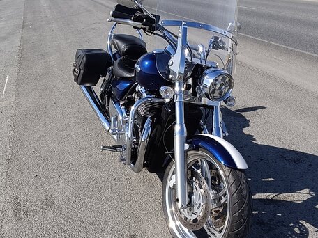 2011 Triumph Thunderbird 1600, синий, 900000 рублей, вид 2