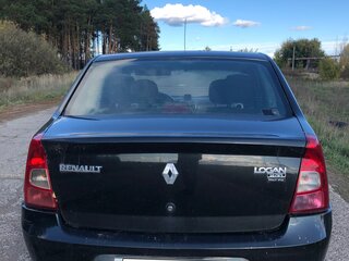 2011 Renault Logan I Рестайлинг, чёрный, 100000 рублей, вид 4