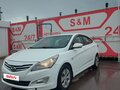 2016 Hyundai Solaris I Рестайлинг, белый, 600000 рублей - вид 1