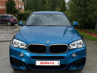 2018 BMW X6 30d II (F16), голубой, 5450000 рублей, вид 3