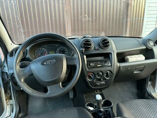 2012 Lada (ВАЗ) Granta I, серебристый, 350000 рублей, вид 5