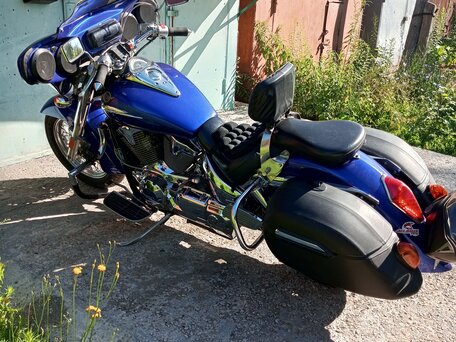 2006 Honda VTX 1300, синий, 685000 рублей, вид 5