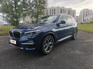 2020 BMW X3 30i xDrive III (G01), синий, 2550000 рублей, вид 1
