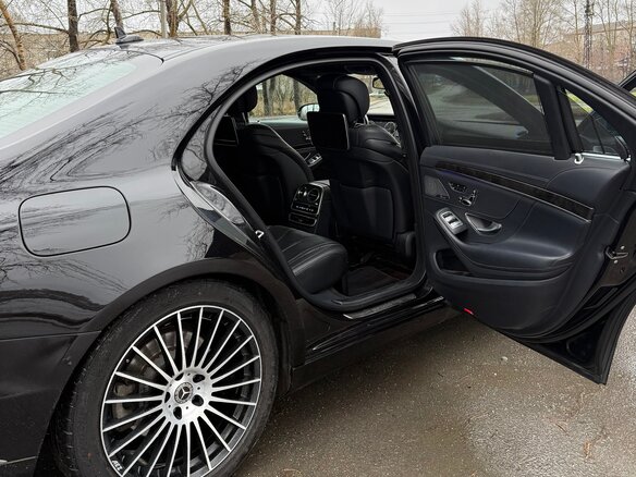 2016 Mercedes-Benz S-Класс 350 CDI BlueTEC Long 9G-TRONIC VI (W222, C217), чёрный, 3800000 рублей - вид 9