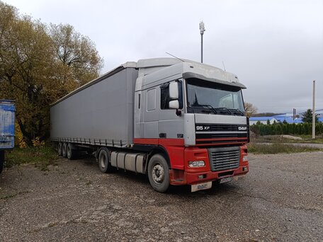 2000 DAF XF 95, серебристый, 2100000 рублей, вид 1