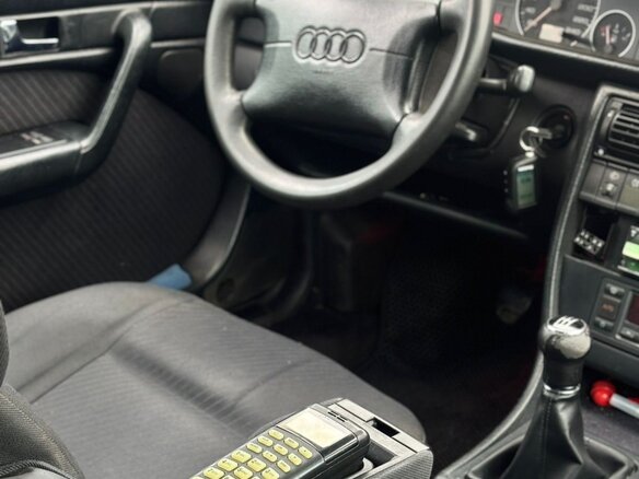 1995 Audi A6 I (C4), чёрный, 370000 рублей - вид 11