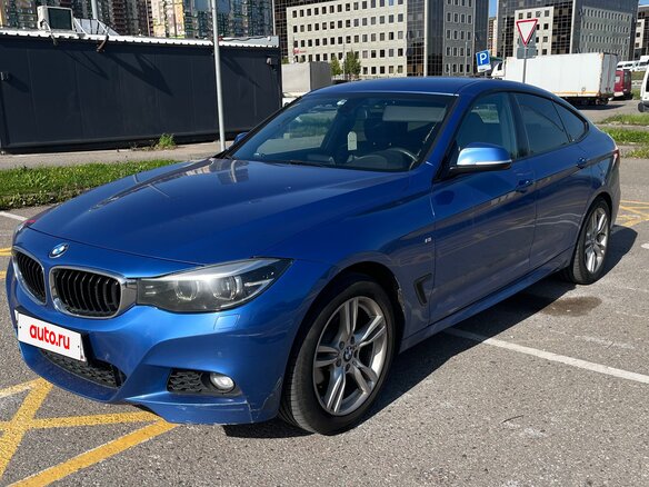 2018 BMW 3 серии Gran Turismo 320d xDrive VI (F3x) Рестайлинг, синий, 2690000 рублей