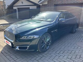 2014 Jaguar XJ Long IV (X351), зелёный, 2150000 рублей, вид 3