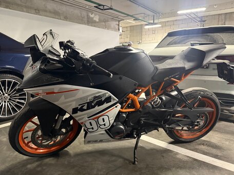 2015 KTM RC 390, белый, 320000 рублей, вид 4