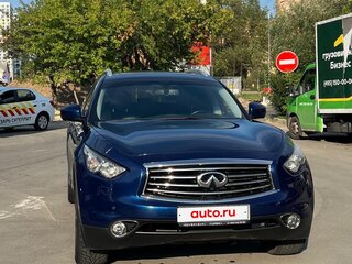 2011 Infiniti FX37 II (S51) Рестайлинг, синий, 1800000 рублей, вид 1