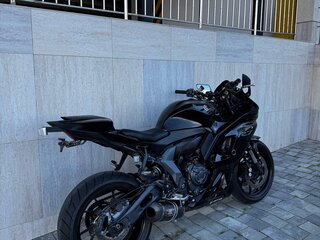 2022 Yamaha YZF-R7, чёрный, 700000 рублей, вид 2