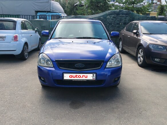 2010 Lada (ВАЗ) Priora I, синий - вид 13