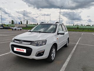2014 Lada (ВАЗ) Kalina II, белый, 590000 рублей, вид 1