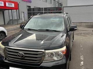 2012 Toyota Land Cruiser 200 Series Рестайлинг 1, чёрный, 3300000 рублей, вид 2