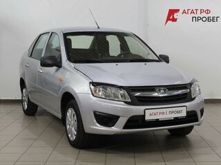 2013 Lada (ВАЗ) Granta I, серебристый, 485000 рублей, вид 3