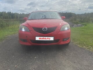2006 Mazda 3 I (BK) Рестайлинг, красный, 320000 рублей, вид 1