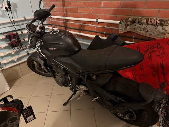 2021 Triumph Trident 660, чёрный, 888888 рублей - вид 1