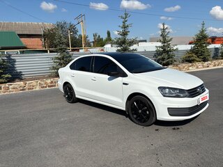 2019 Volkswagen Polo V Рестайлинг, белый, 1350000 рублей, вид 3