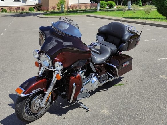 2011 Harley-Davidson Electra Glide, коричневый, 930000 рублей - вид 9
