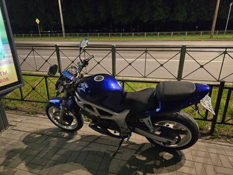 2002 Suzuki SV 400, синий, 270000 рублей, вид 4