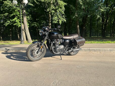 2018 Triumph Bonneville T120, чёрный, 1100000 рублей, вид 4