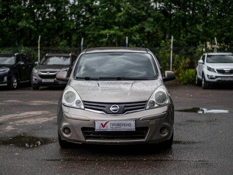 2011 Nissan Note I Рестайлинг, коричневый, 540000 рублей, вид 3