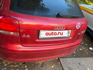 2008 Audi A3 II (8P) Рестайлинг 1, красный, 430000 рублей, вид 2