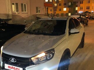 2018 Lada (ВАЗ) Vesta Cross I, белый, 900000 рублей, вид 3