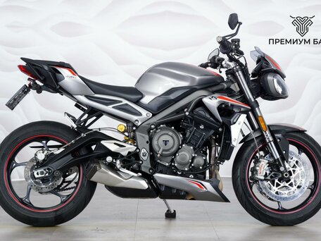 2021 Triumph Street Triple, серый, 895000 рублей, вид 1