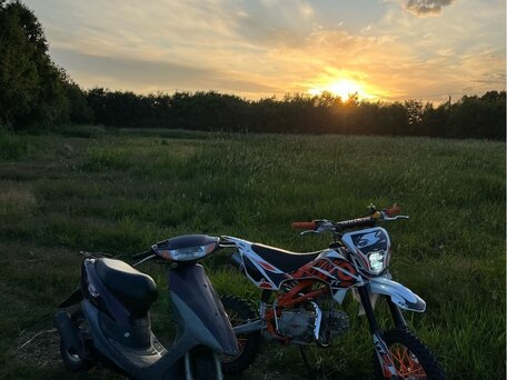2024 Kayo Basic TT125EM, оранжевый, 95000 рублей, вид 1